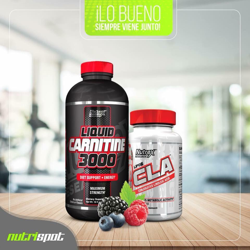 l carnitina y cla juntos Forzagen + 2 Frascos de 60 Cápsulas c/u GNC Total Lean | CLA
