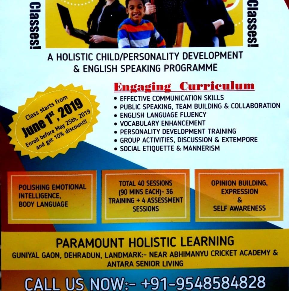 Paramount Holistic Learning