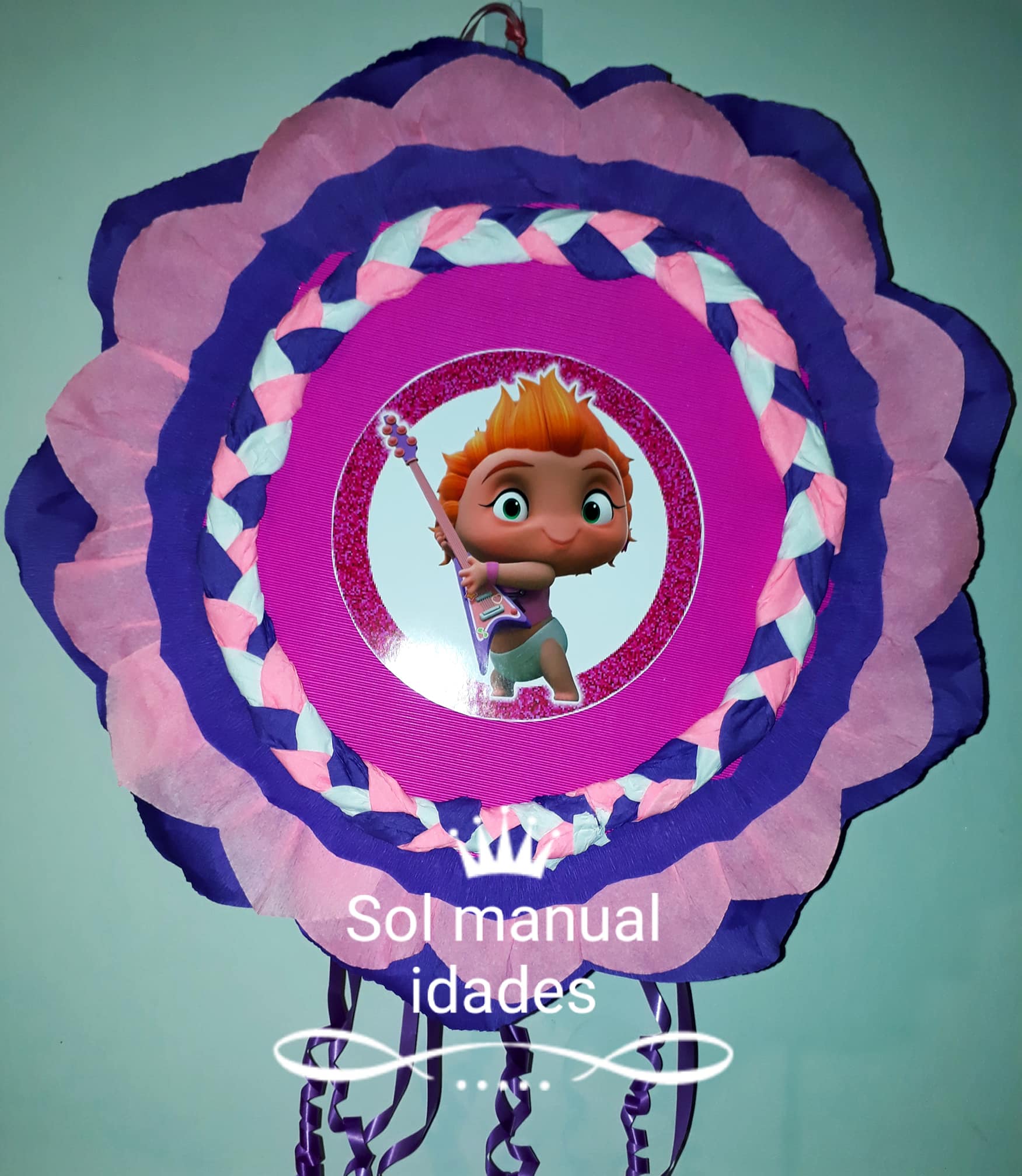 Piñata de Mini beat power rockers listo👌😍 - Manualidades Sol
