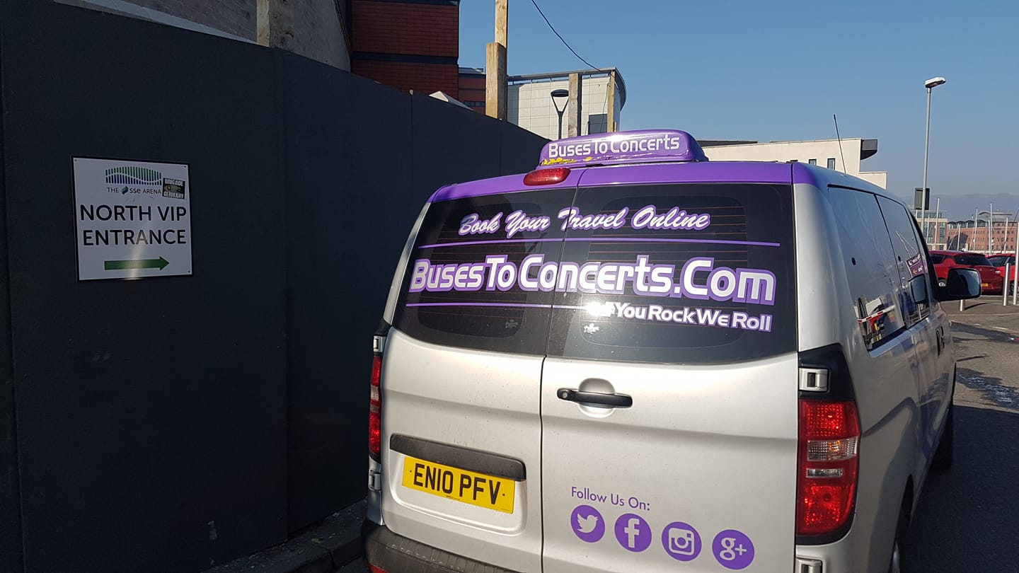 VIP drop off today at the The SSE... - Buses To Concerts | Facebook