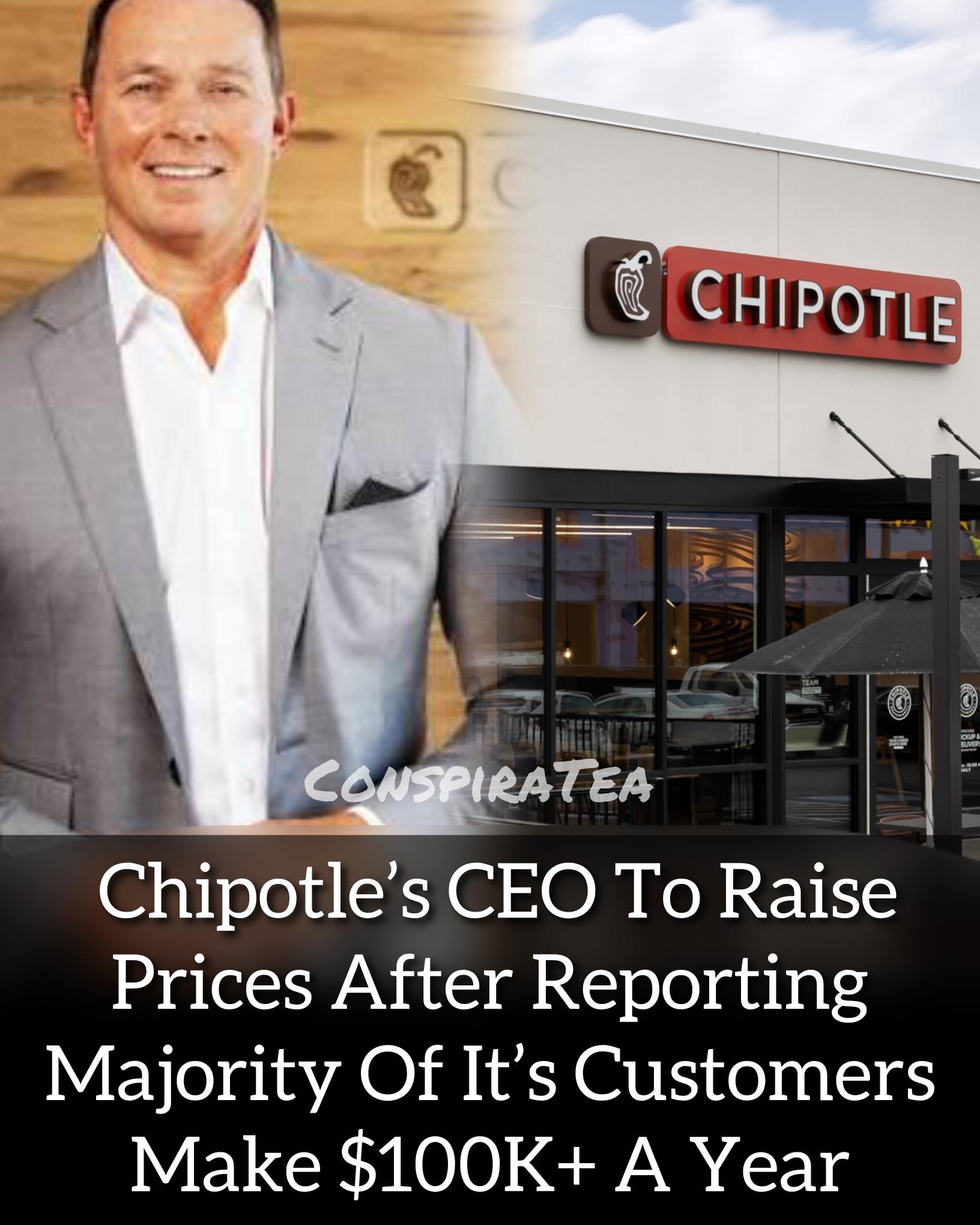 Tiffany Tea - Chipotle’s CEO to raise prices as he says... | Facebook