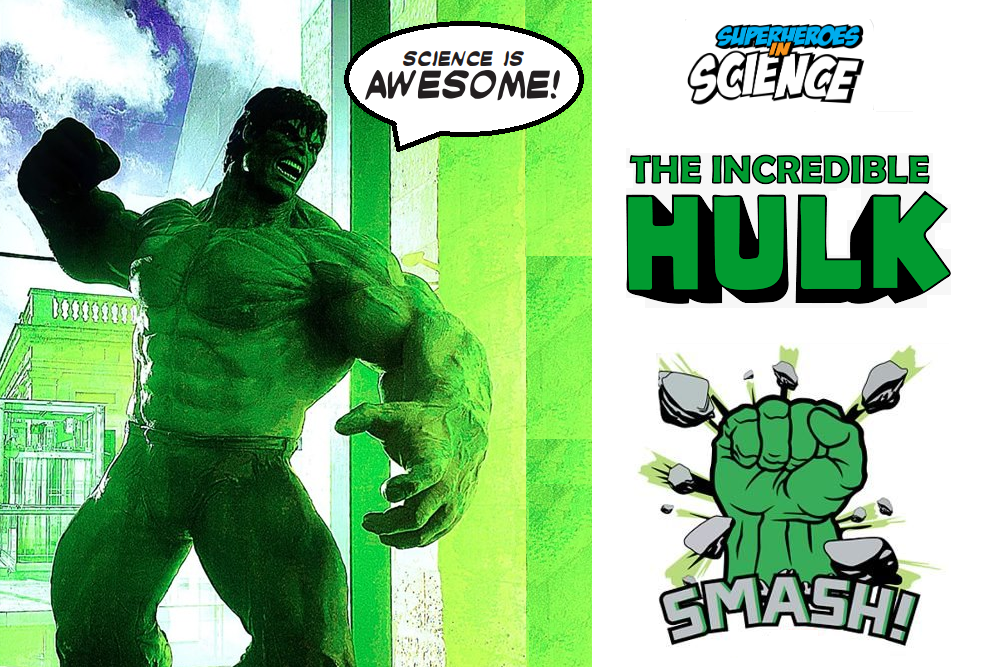The Incredible Hulk display at... - Superheroes in Science