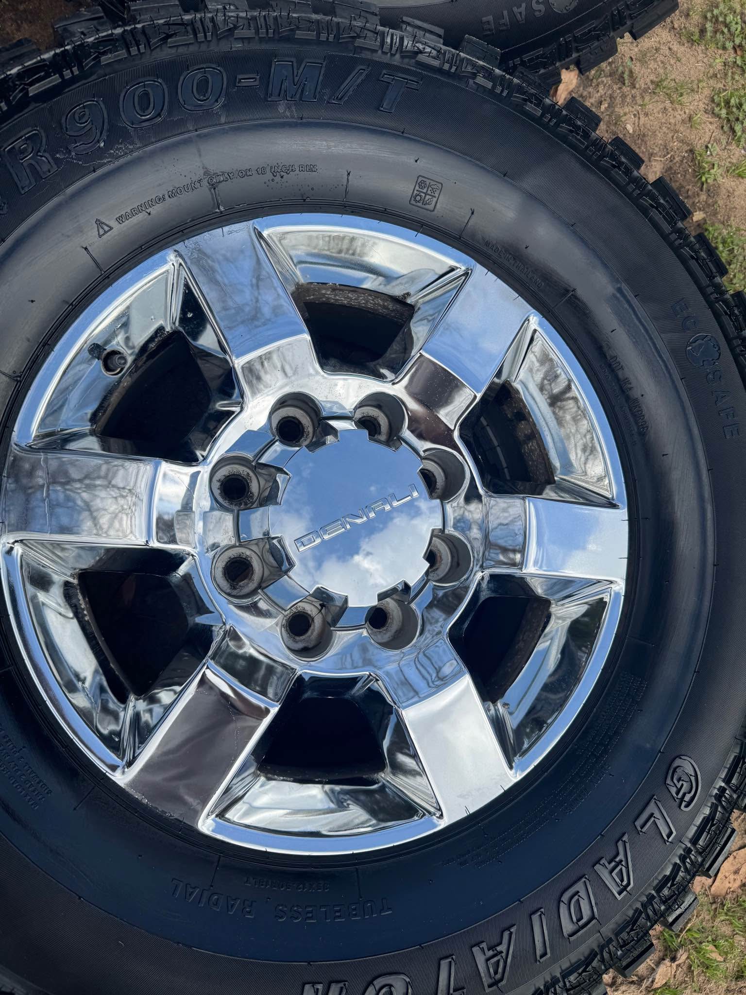 2) 2 8x180 Wheel Spacers For GMC Sierra Chevy Silverado 2500 HD 3500