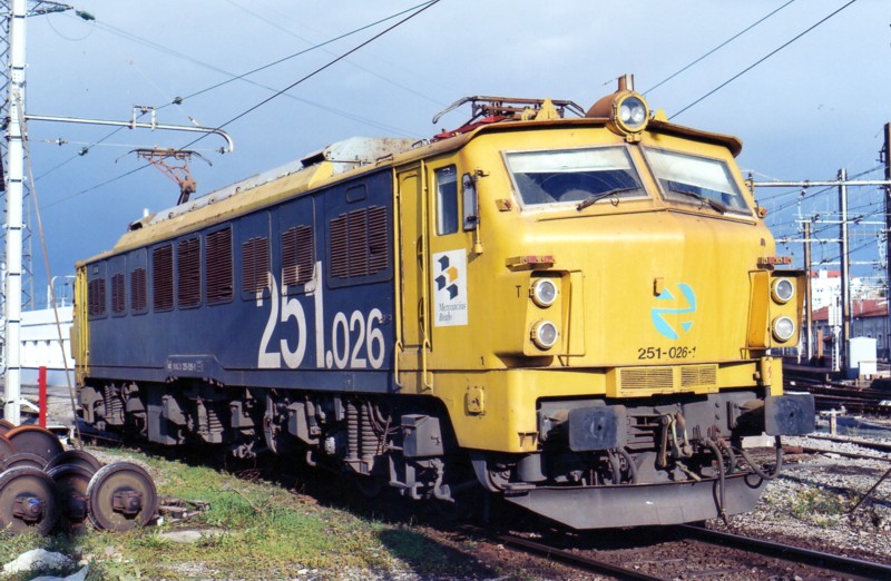 Renfe 269 class locomotive, built by CAF under license by