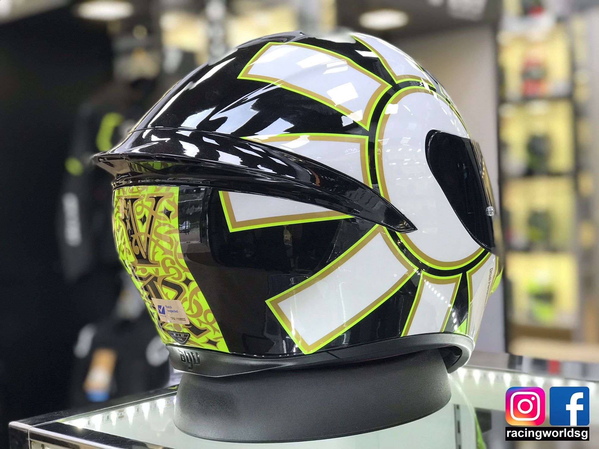 AGV K1 Gothic46 アジアンフィット XL 美品 クリア＋スモーク 【公式通販】