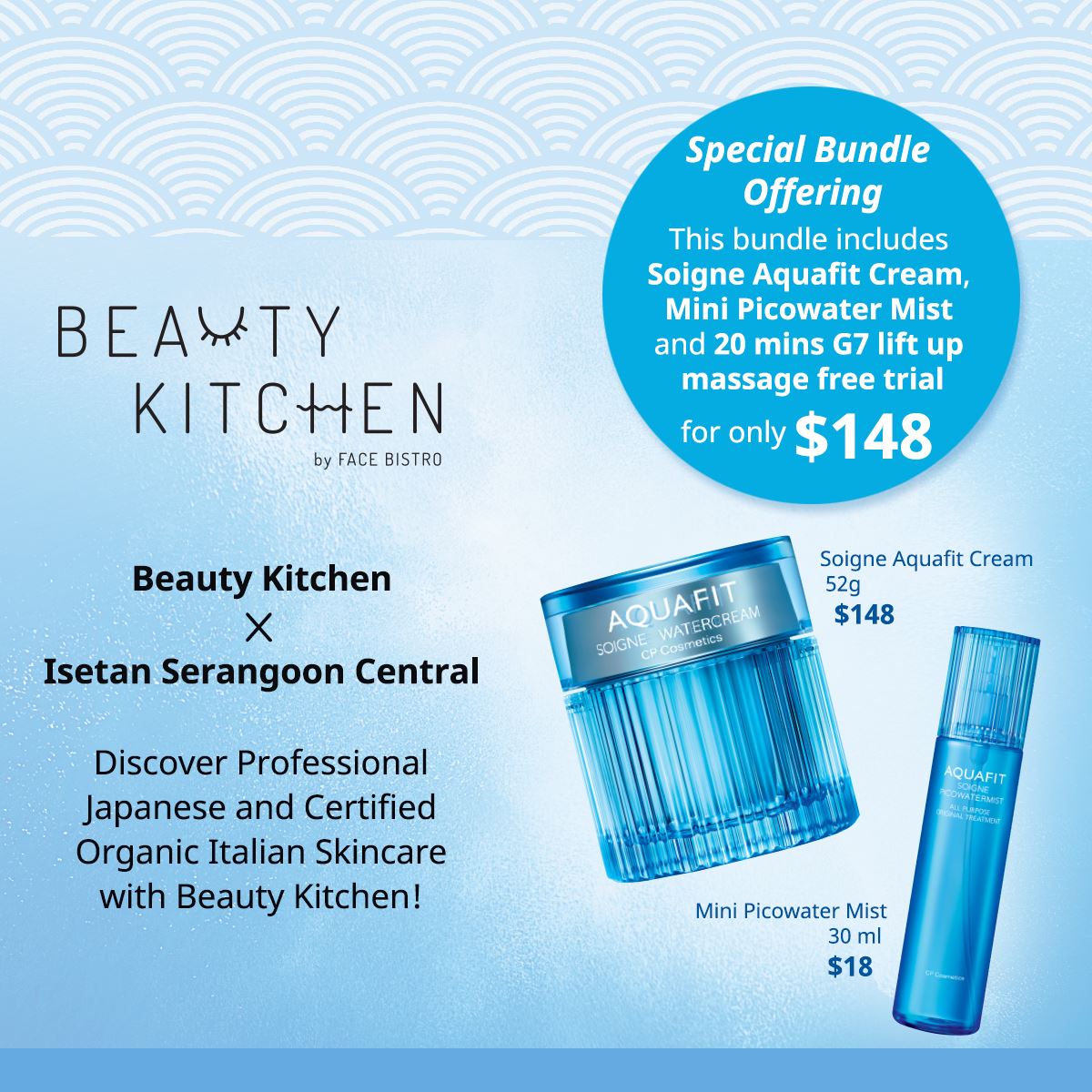 Isetan - Beauty Kitchen in partnership with ISETAN Serangoon 