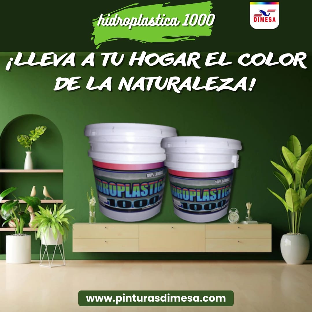 Dimesa Pinturas - Con nuestra línea HIDROPLÁSTICA 1000...