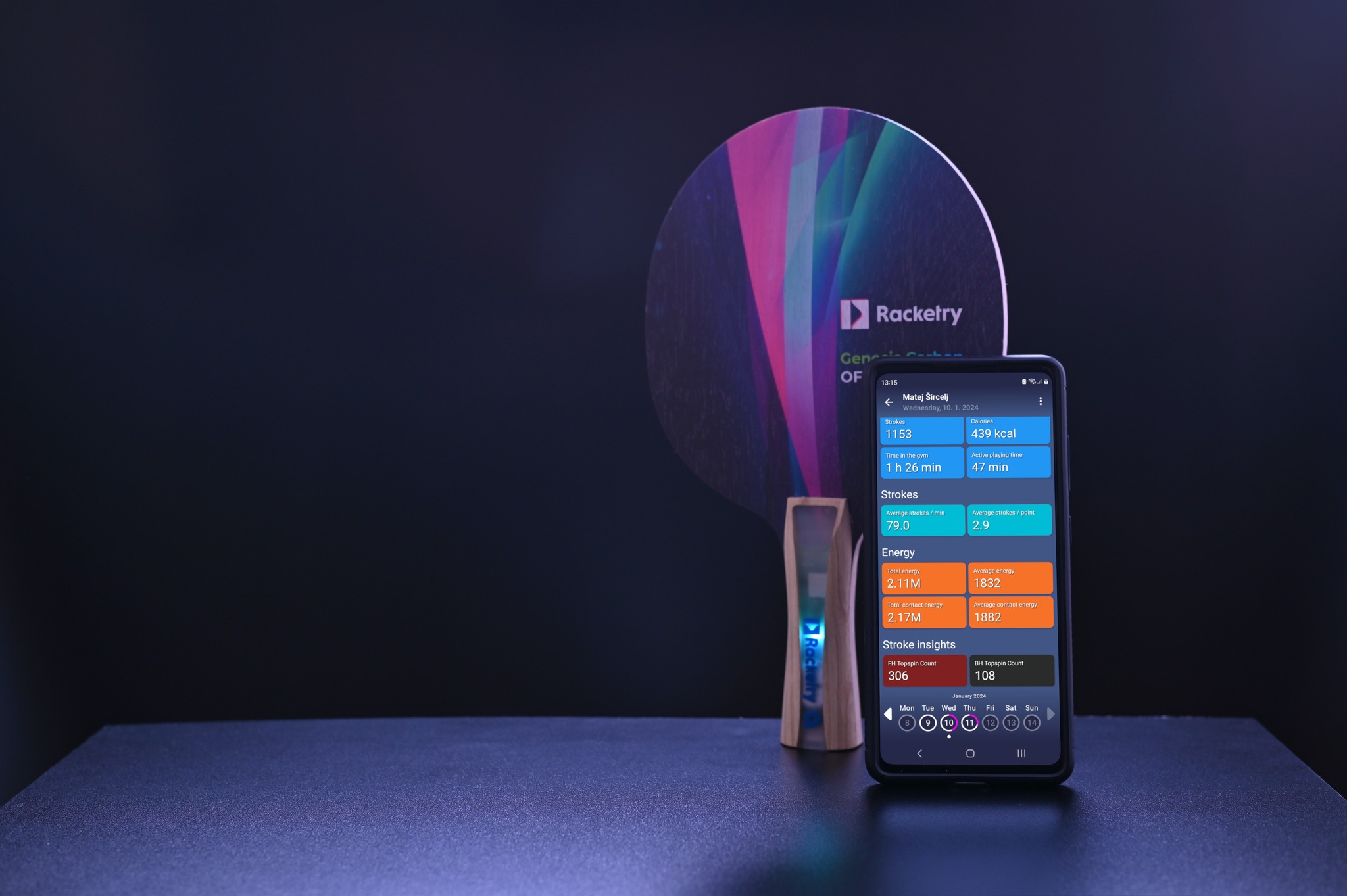 Racketry - Smart Table Tennis Racket | Trbovlje