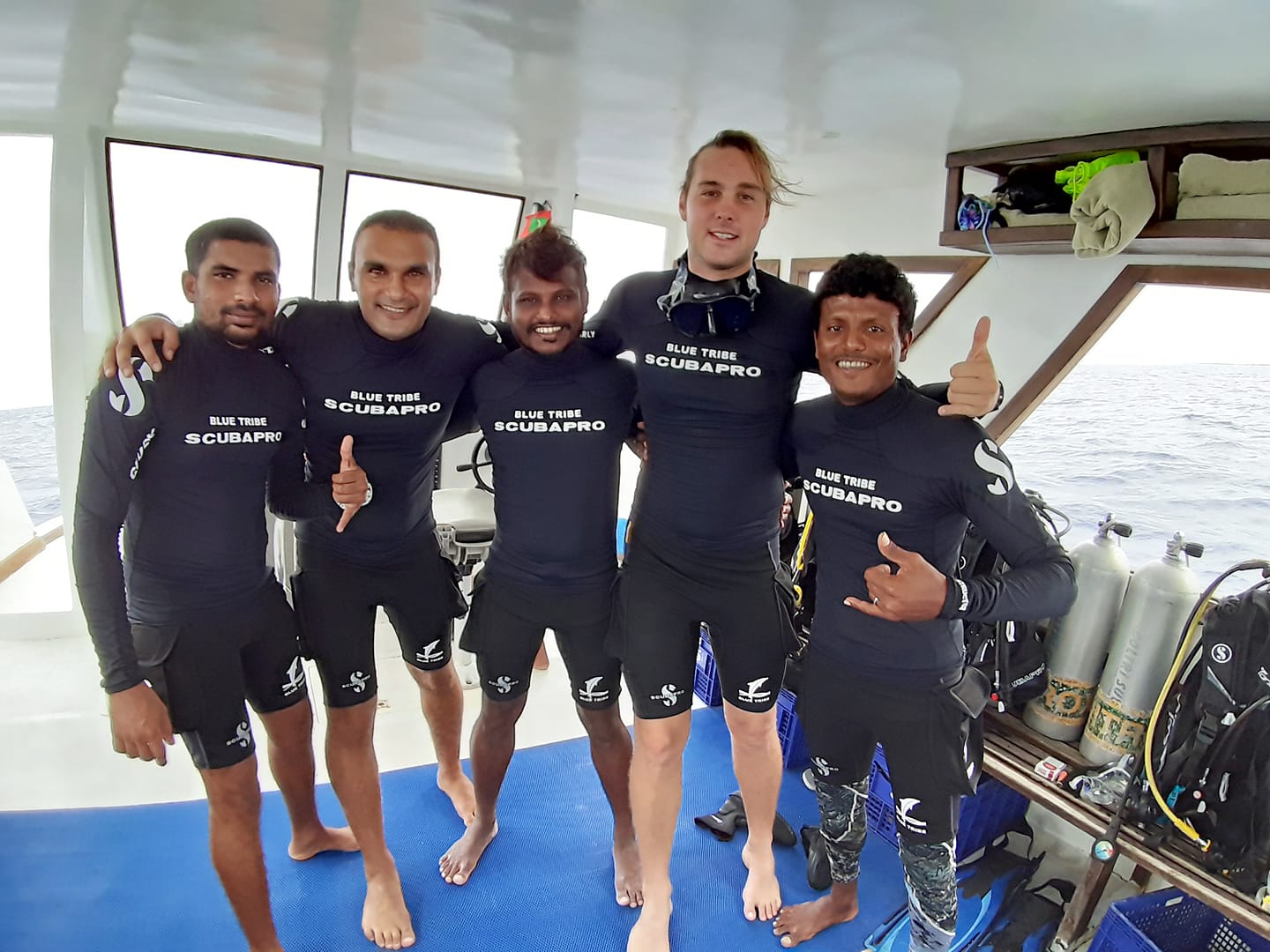 New underwater uniforms for our team! What... - Bluetribe Excursion ...