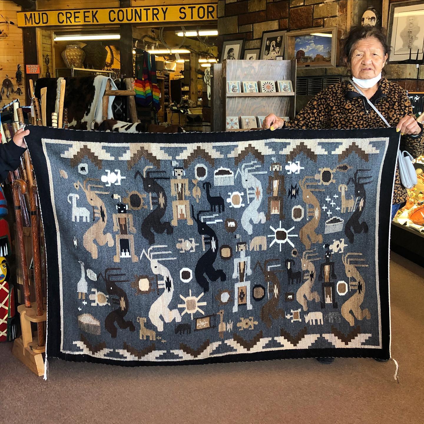 The Hogan - Esther Etcitty is the only known Kokopelli rug... | Facebook