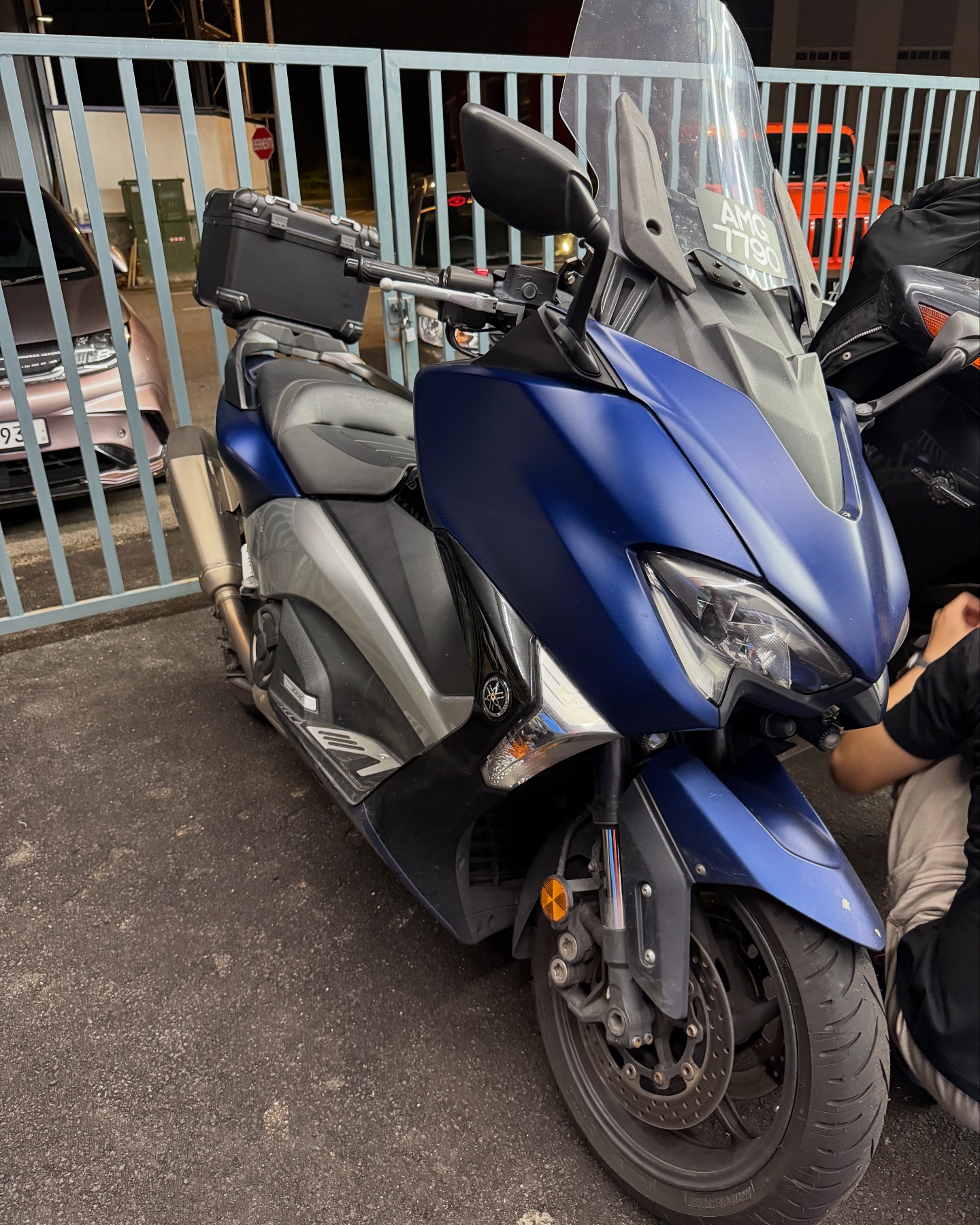 Yamaha Tmax 530 new coverset intall, bundle with sprint filter air 