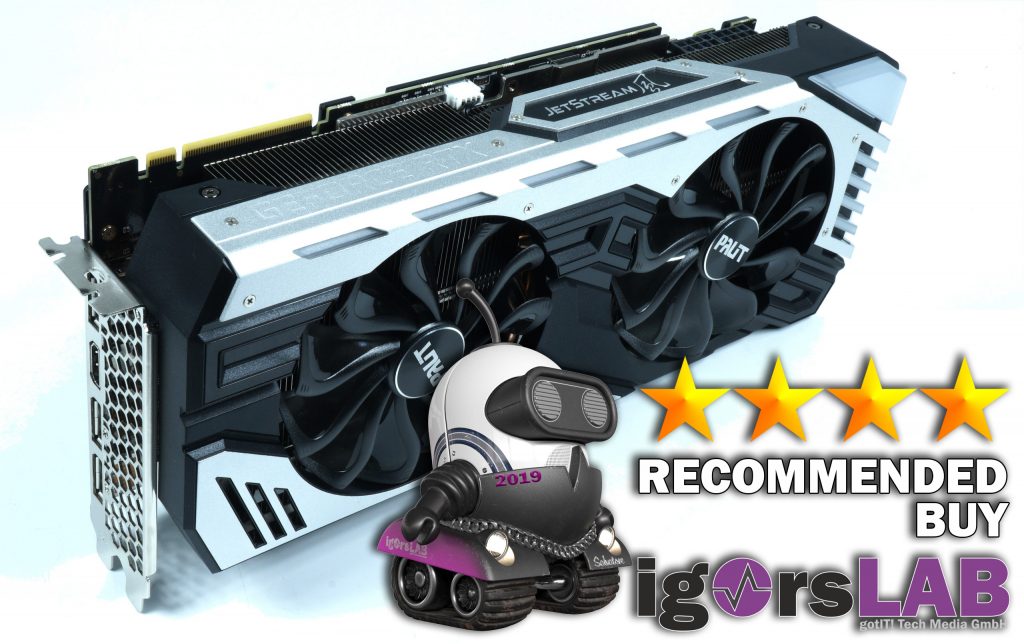 Palit RTX 2070 Super Jetstream review on IgorsLab. 