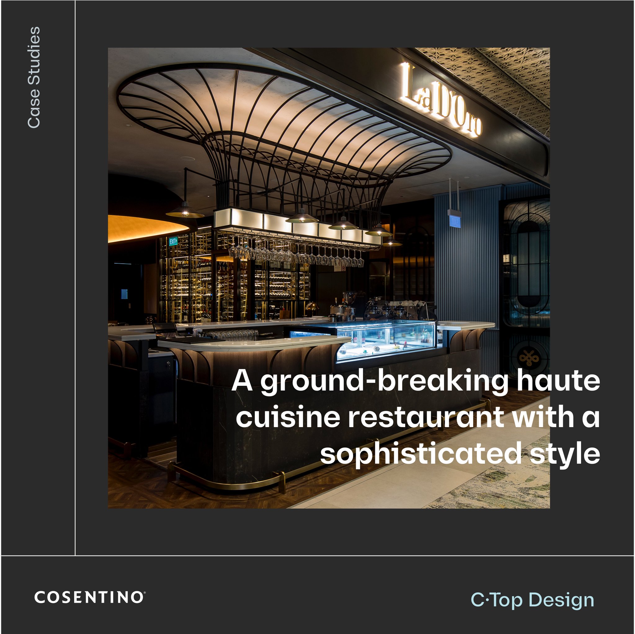 Cosentino - CTOP Design presents La D’oro, Singapore haute... | Facebook