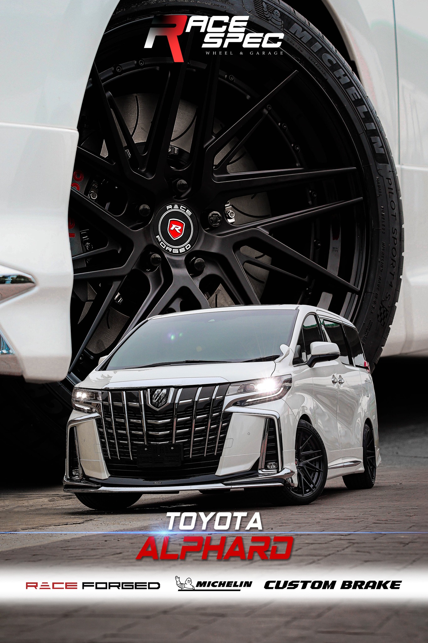 RaceSpec wheel - Toyota Alphard... | Facebook