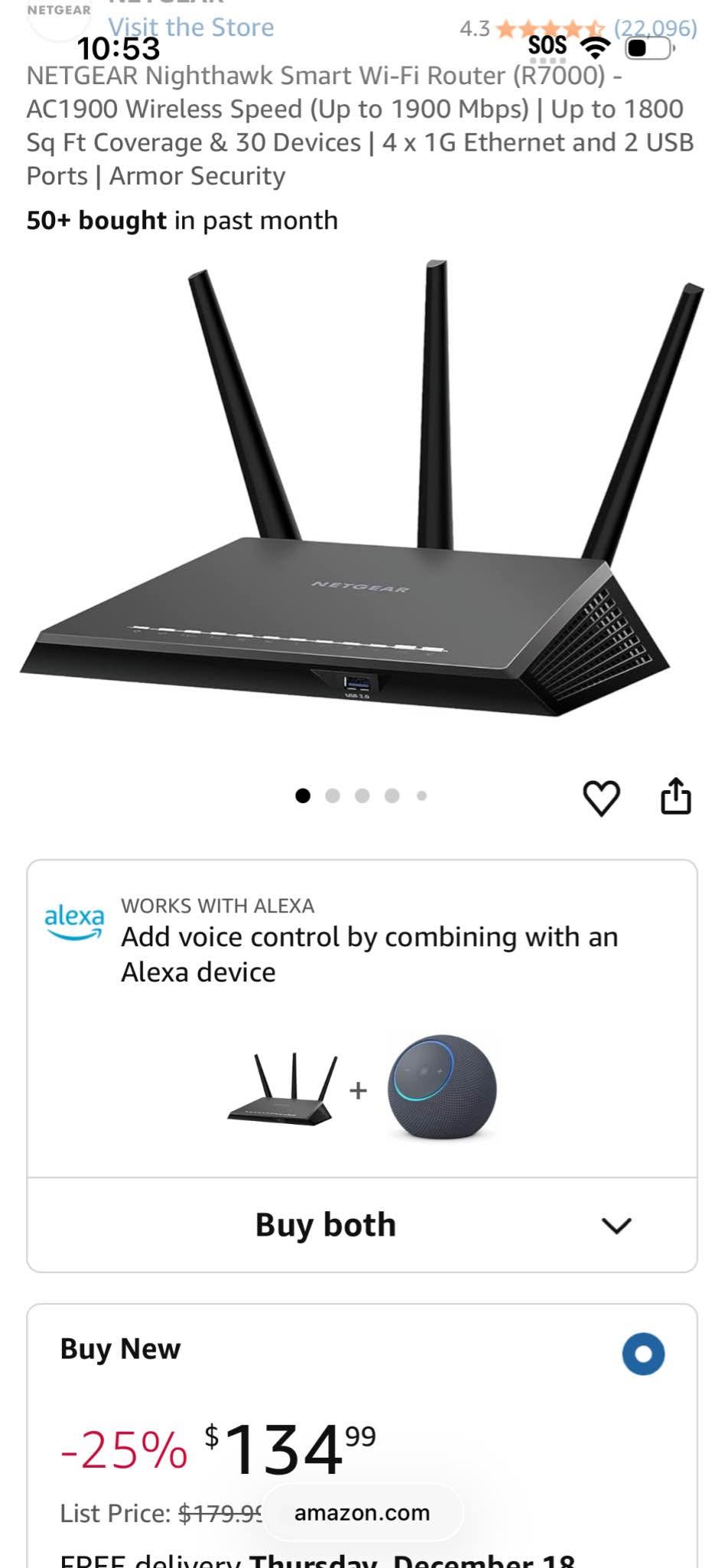 Netgear Nighthawk Router & Modem Bundle - Bridges & Routers - Coral ...