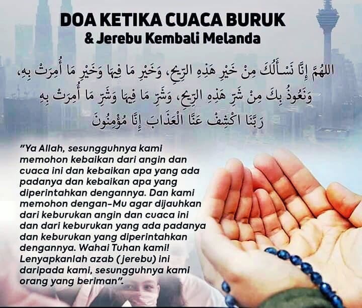 Doa Ketika Cuaca Buruk Info Komuniti Putrajaya Cyberjaya Facebook