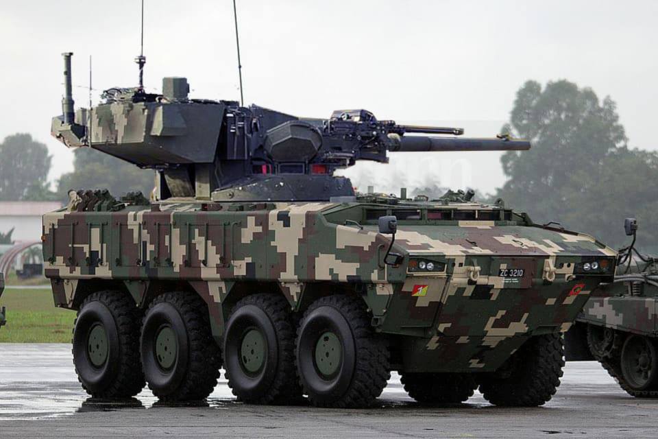 105mm Mobile Gun System Mgs Malaysia Military Power Facebook