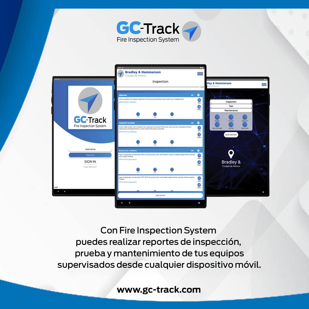 GC-Track - ¿Conoces Fire Inspection? 📈⬇ GC-Track Fire...
