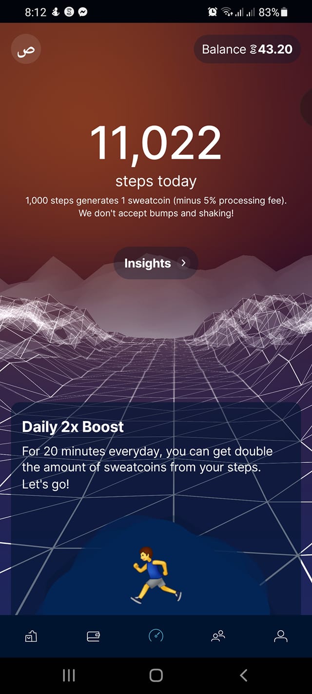 sweatcoin | Facebook