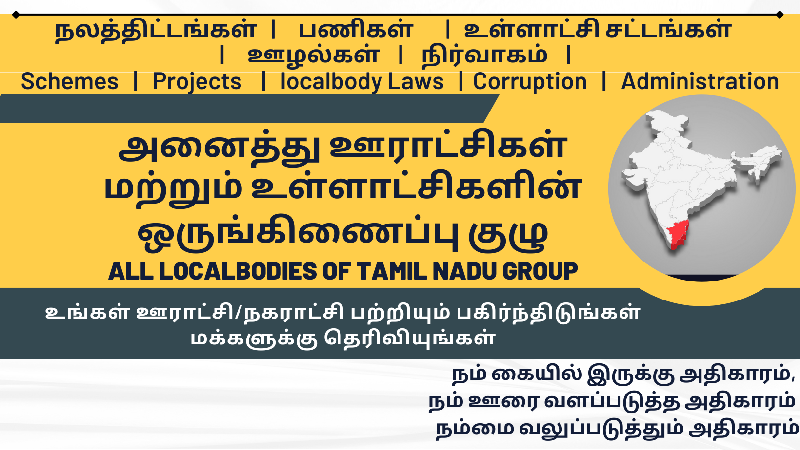 அனைத்து ஊராட்சிகள் மற்றும் உள்ளாட்சிகள்_ALL Local Bodies of Tamil Nadu ...