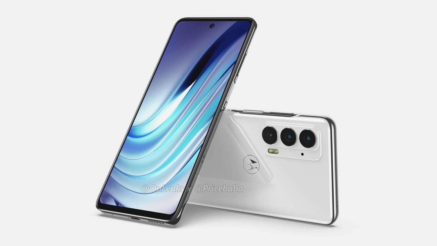 ?[LEAKED] Alleged image of Motorola Edge 20, Credit OnLeaks 