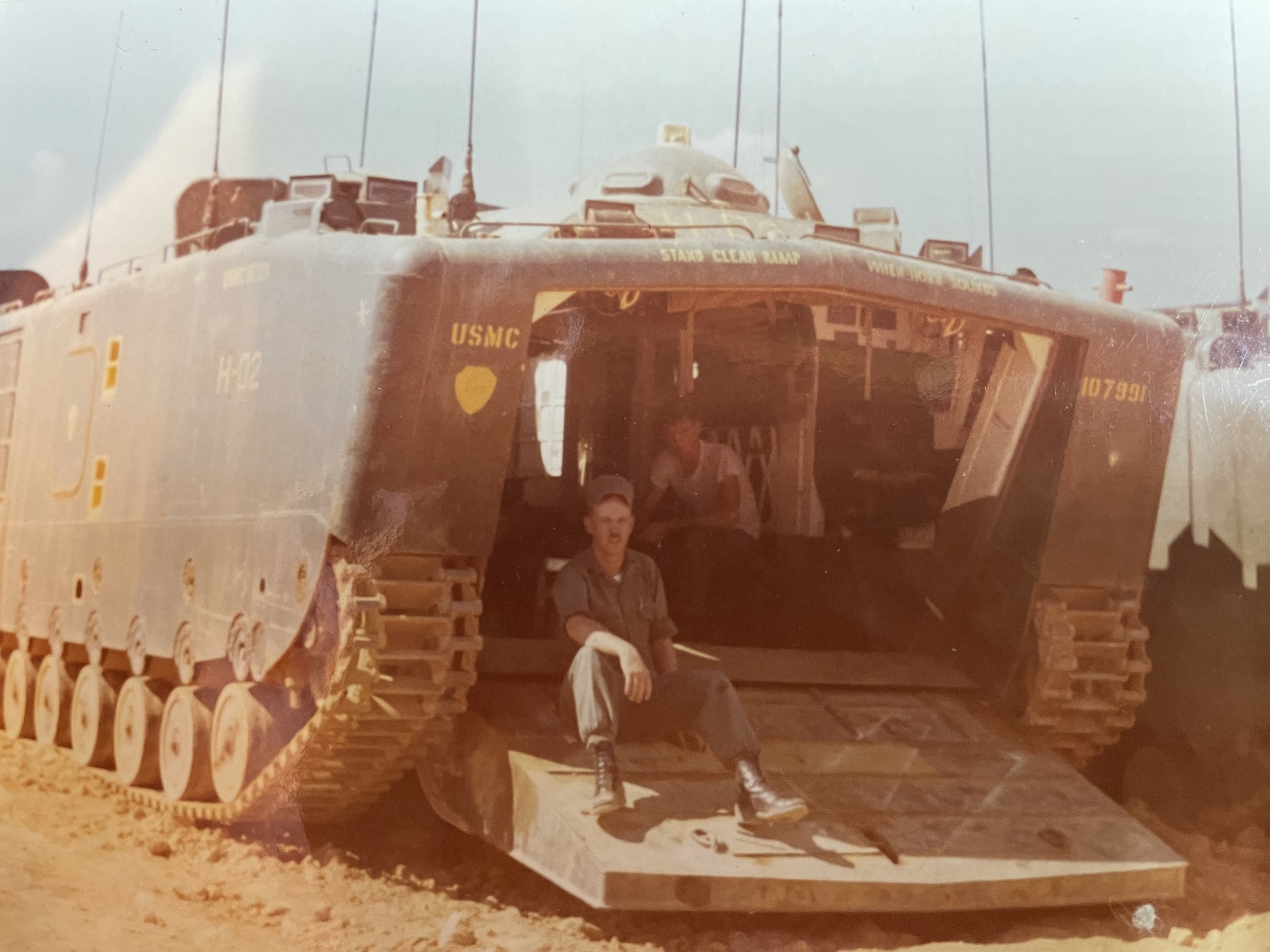 Okinawa Japan, Camp Schwab 1974-76 Amtrac semper fi Marines.