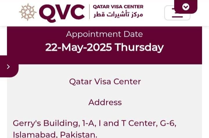 QVC (Qatar Visa Center) Medical appointment | Facebook