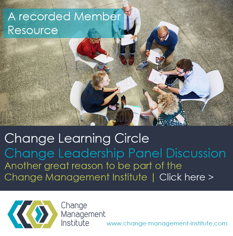 The Change Learning Circle... - Change Management Institute
