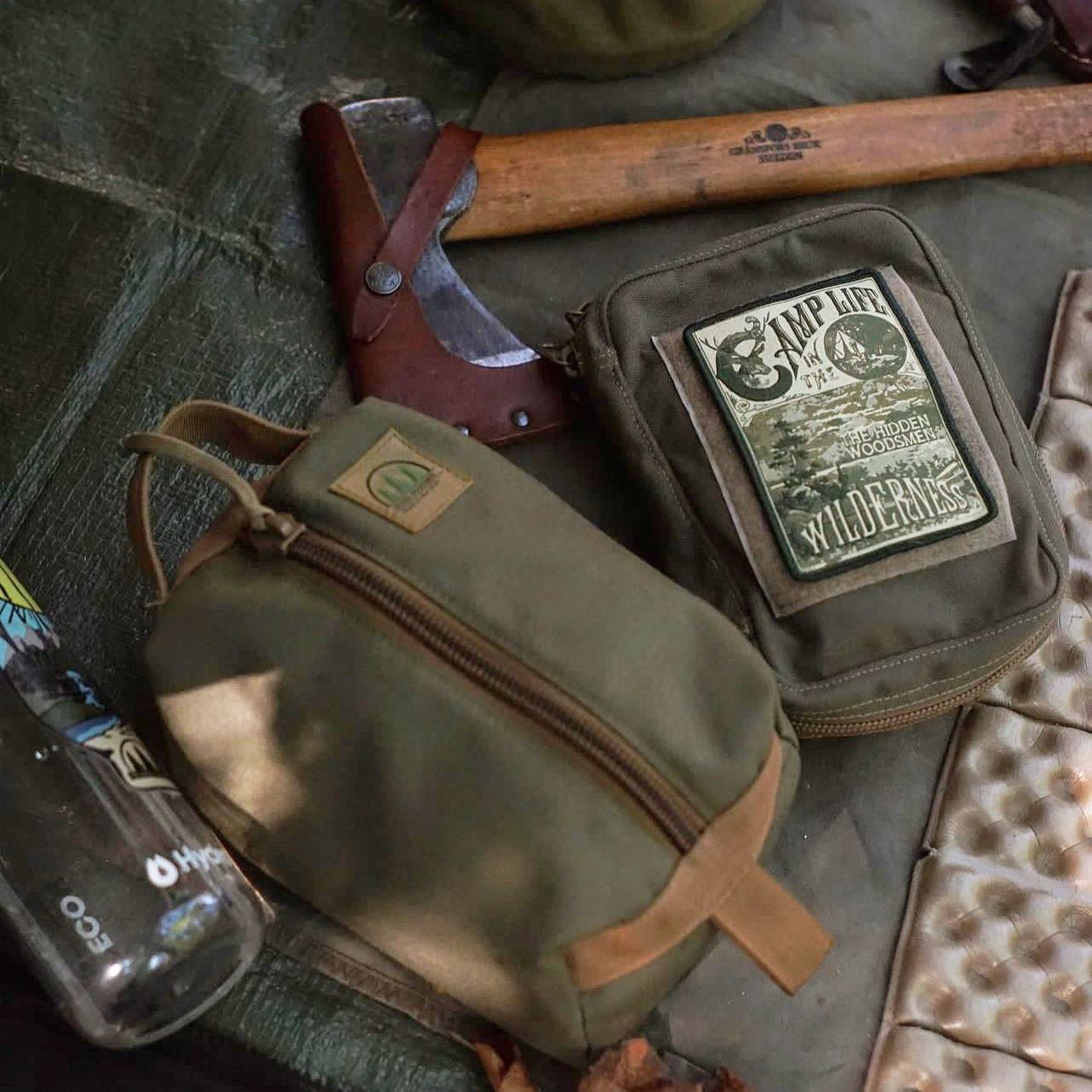 Sac à Dos The Hidden Woodsmen Haversack - Gris, Taille Small, Rare Et Discontinué, Occasion