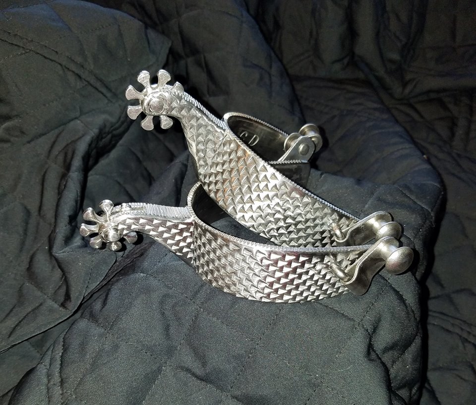 Cal's Custom Rasp Spurs