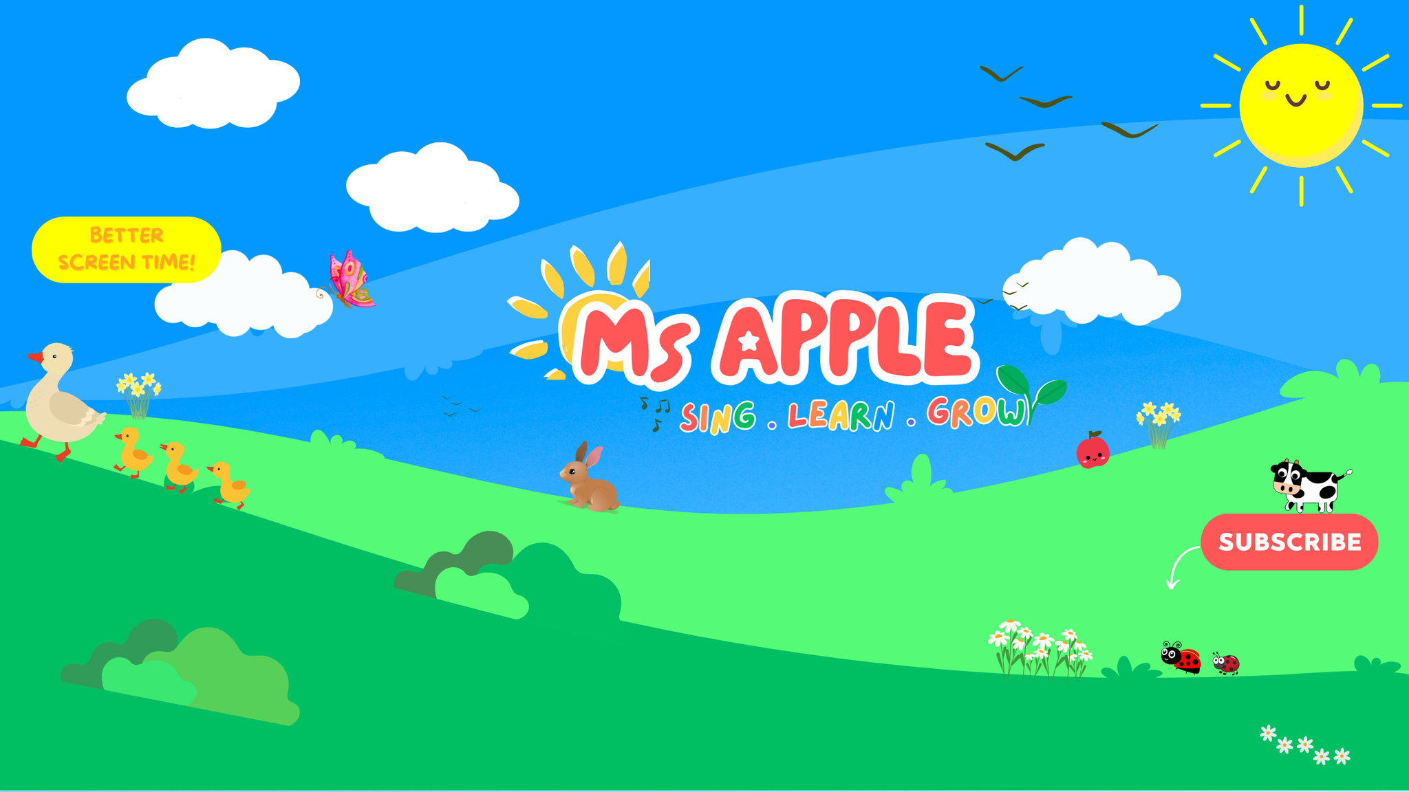 Ms Apple - Toddler Learning Videos