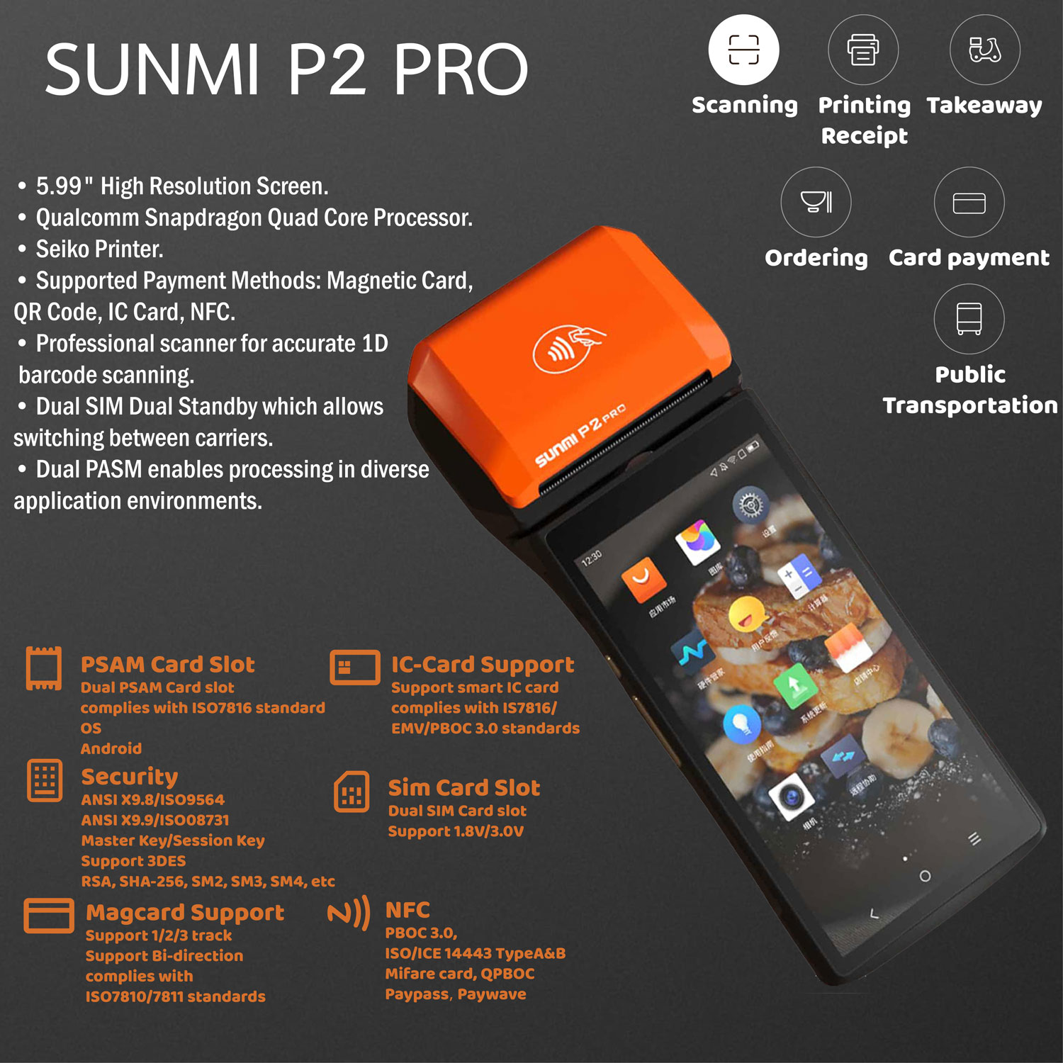 Android POS Leader ร้านอาหาร ร้านกาแฟ ร้านมินิมาร์ท ร้านเบเกอรี่ ร้าน ...
