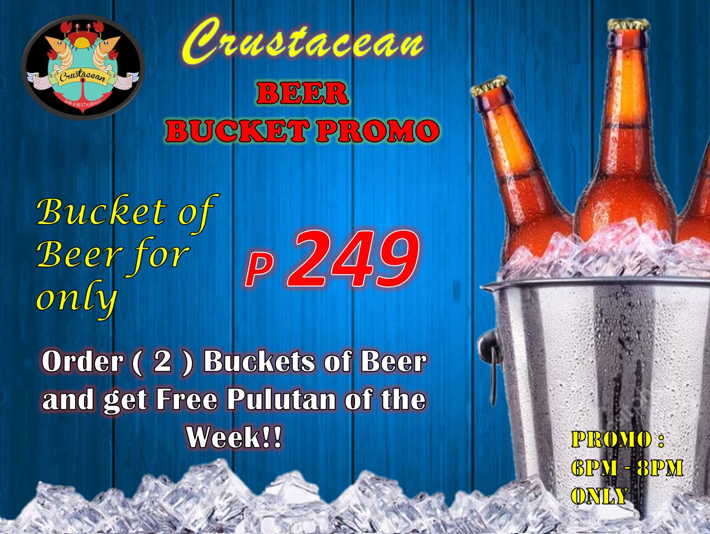 Crustacean - Tama na yan Inuman na! 🤙👌🍻🎼 Crustacean Bar and Restaurant ...