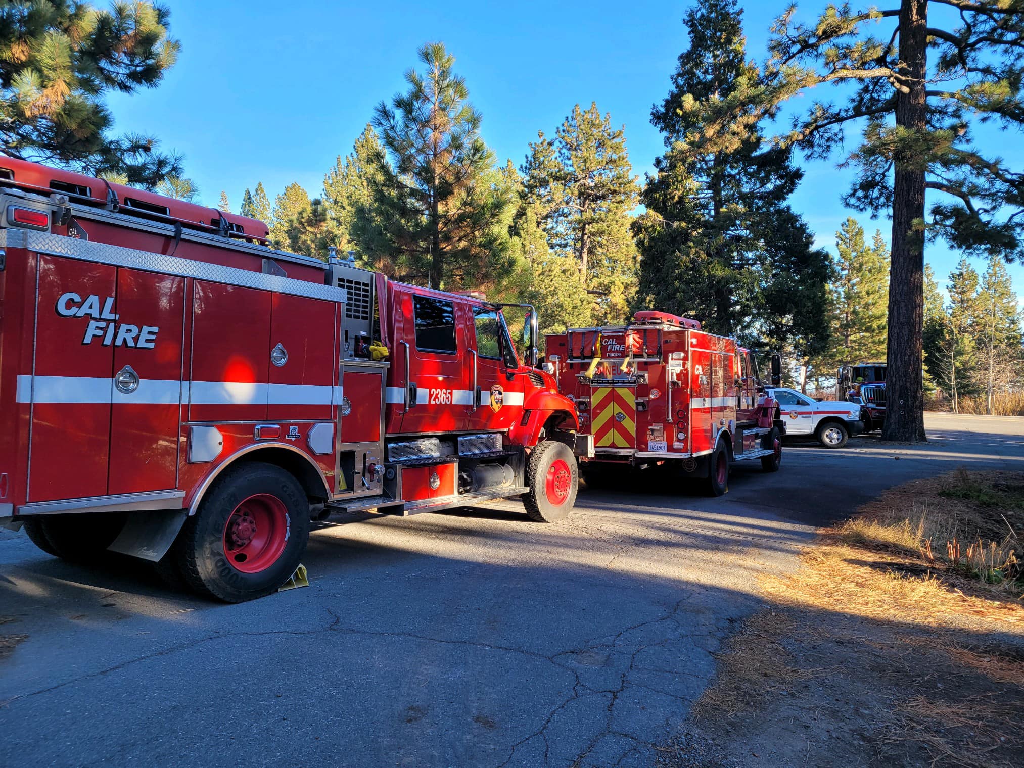 CAL FIRE NEU - CAL FIRE from the Truckee/Tahoe Battalion...