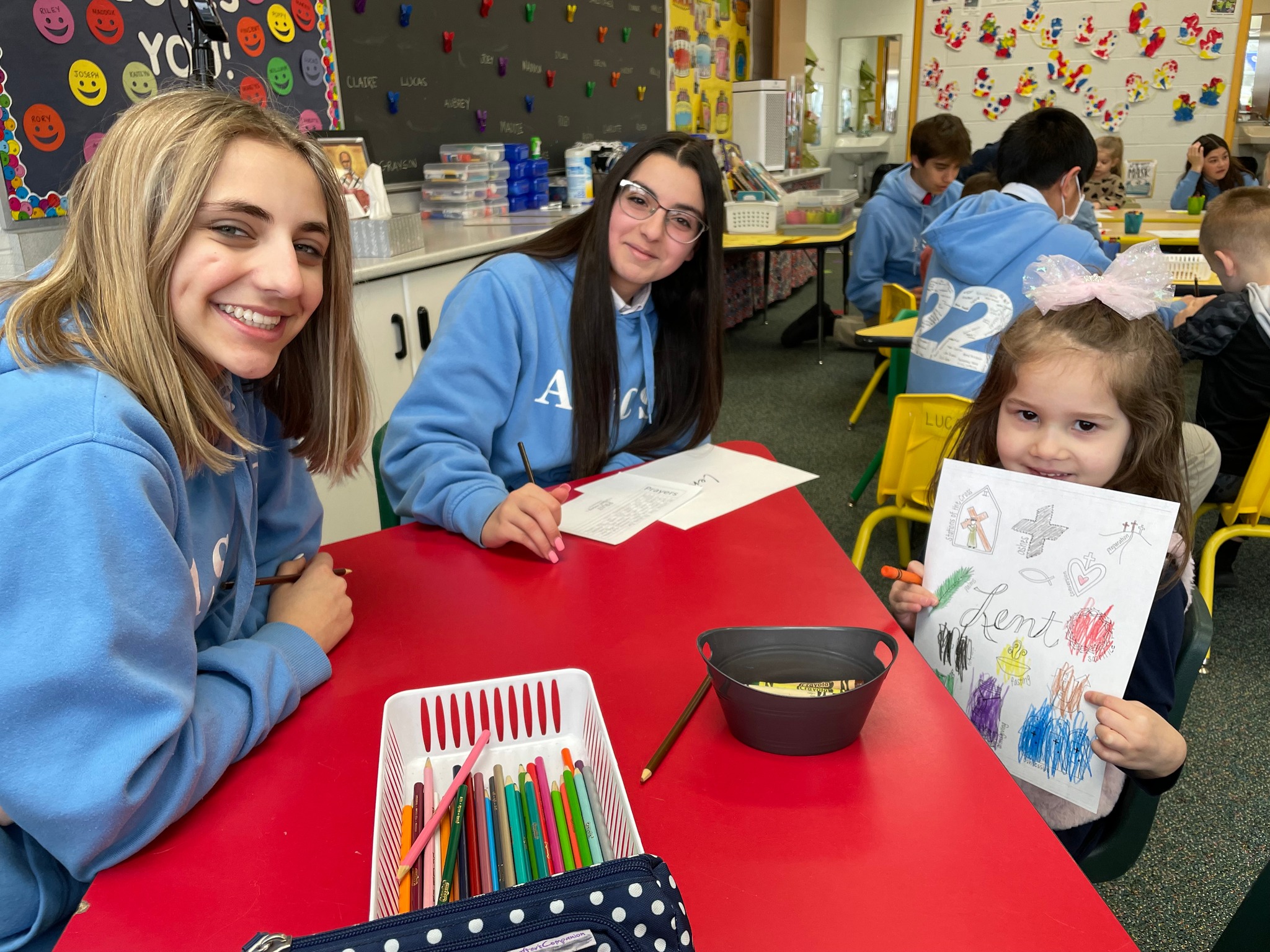 8th graders spent some time... - All Saints Catholic School | Facebook