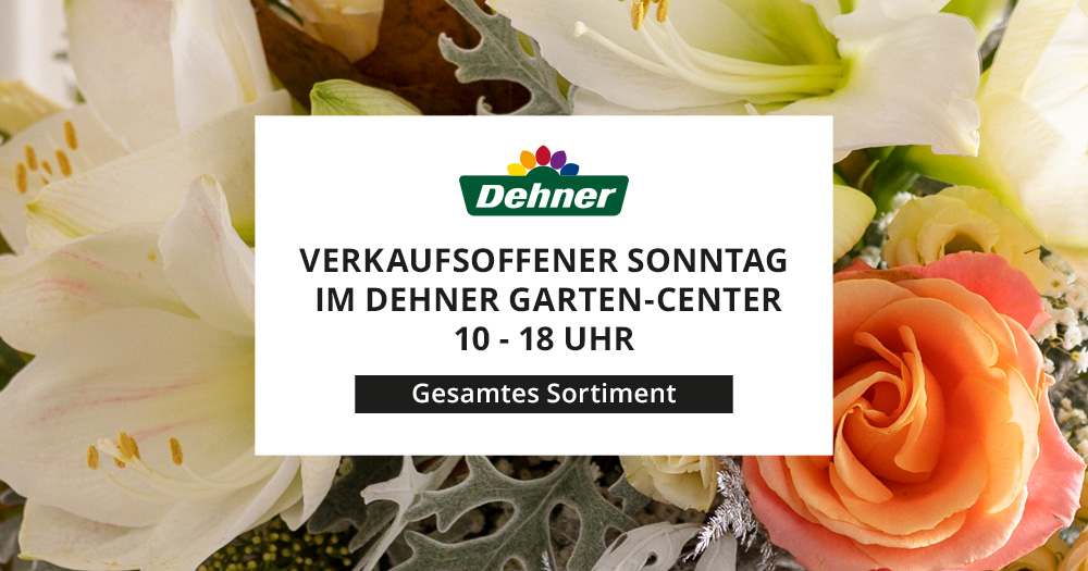 Verkaufsoffener Sonntag im Garten-Center Wr. Neustadt
