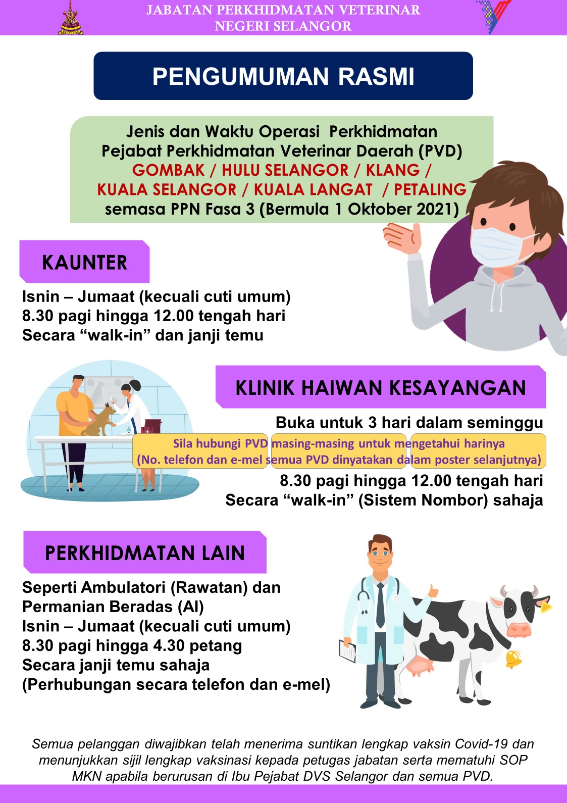 Jabatan Perkhidmatan Veterinar Negeri Selangor Facebook