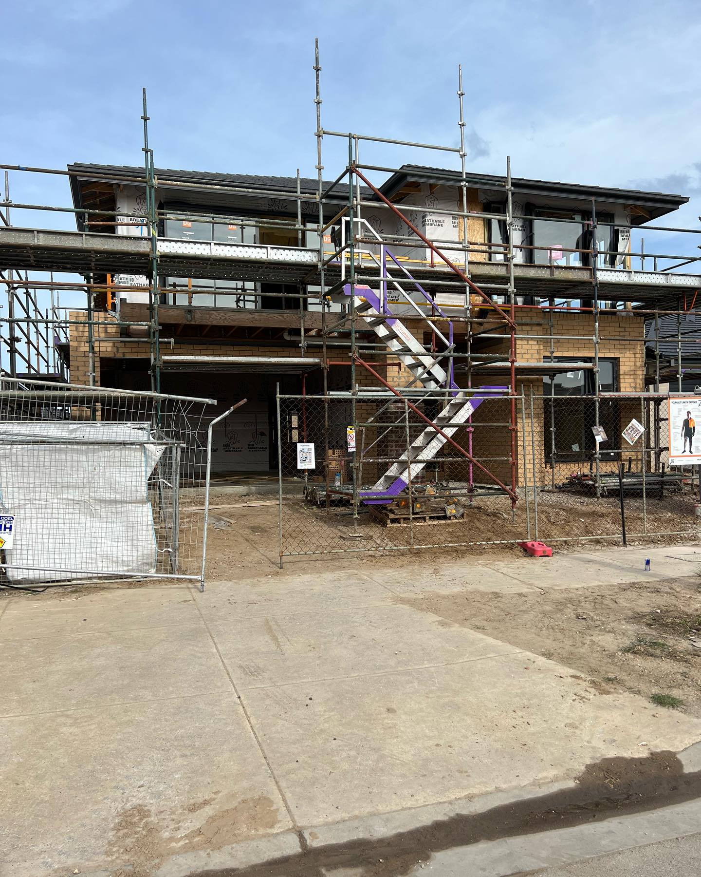 Lock Down Scaffolding