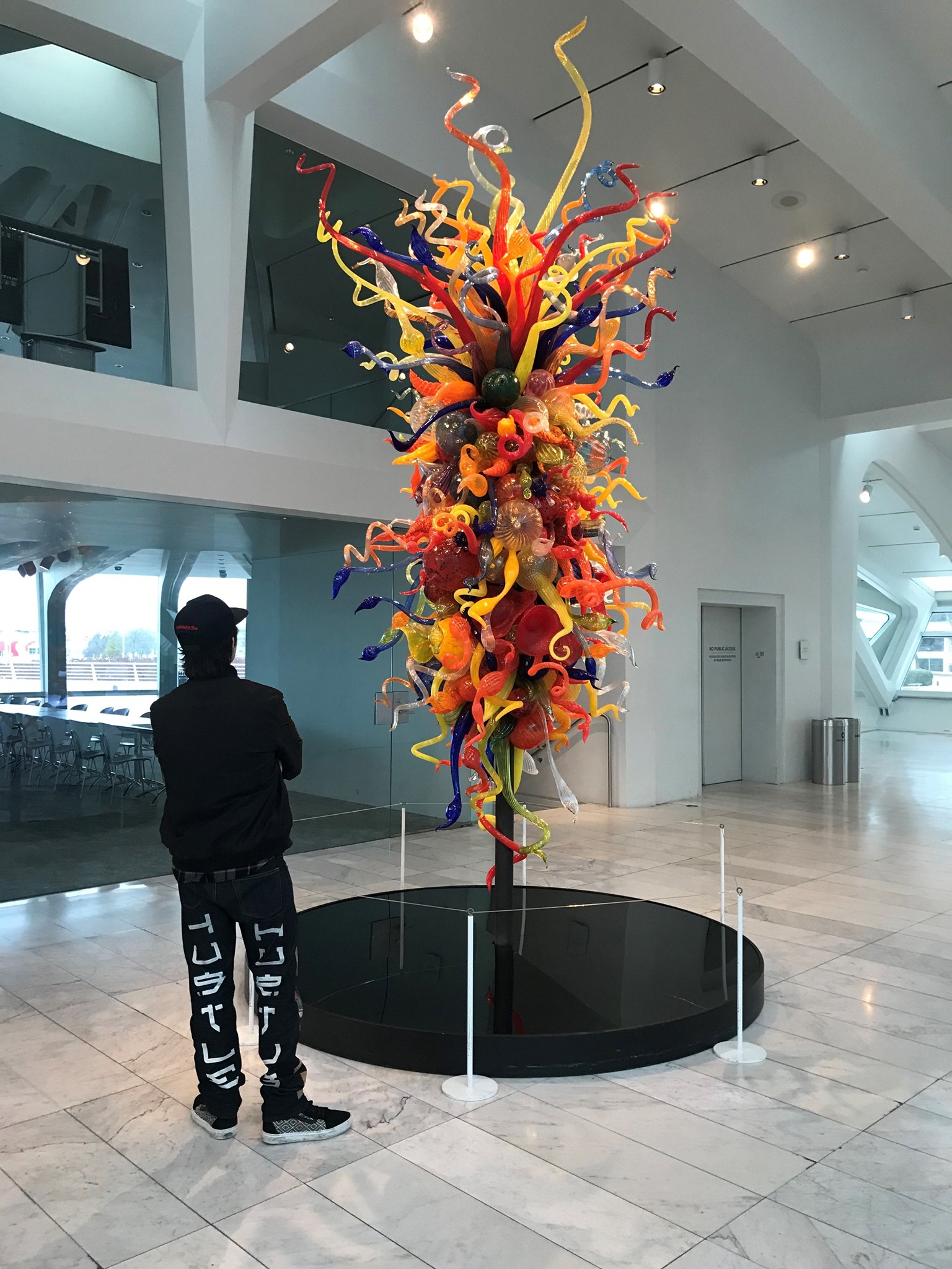 Chihuly - “Isola di San Giacomo in Palude Chandelier II” at 