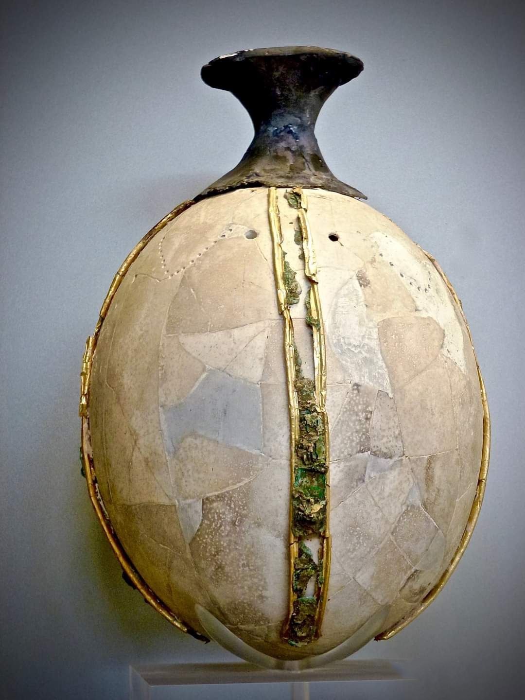 Archaeology & Civilizations | 15th – 14th century BC Ostrich-Egg Rhyton ...