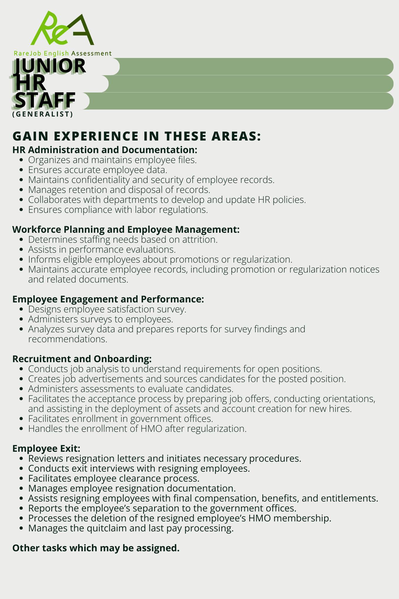 RareJob English Assessment, Inc. | Cagayan de Oro