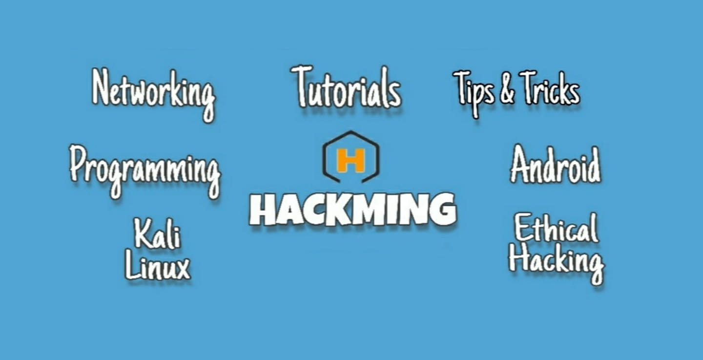 Hackming : Ethical Hacking, Programming, Networking | SOMEONE ASKED ...