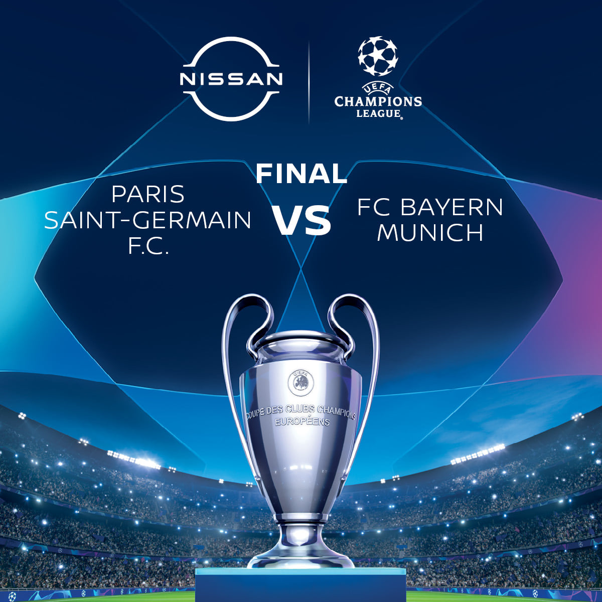 Who won the Uefa Champions League Final in 2004? #Nissan
