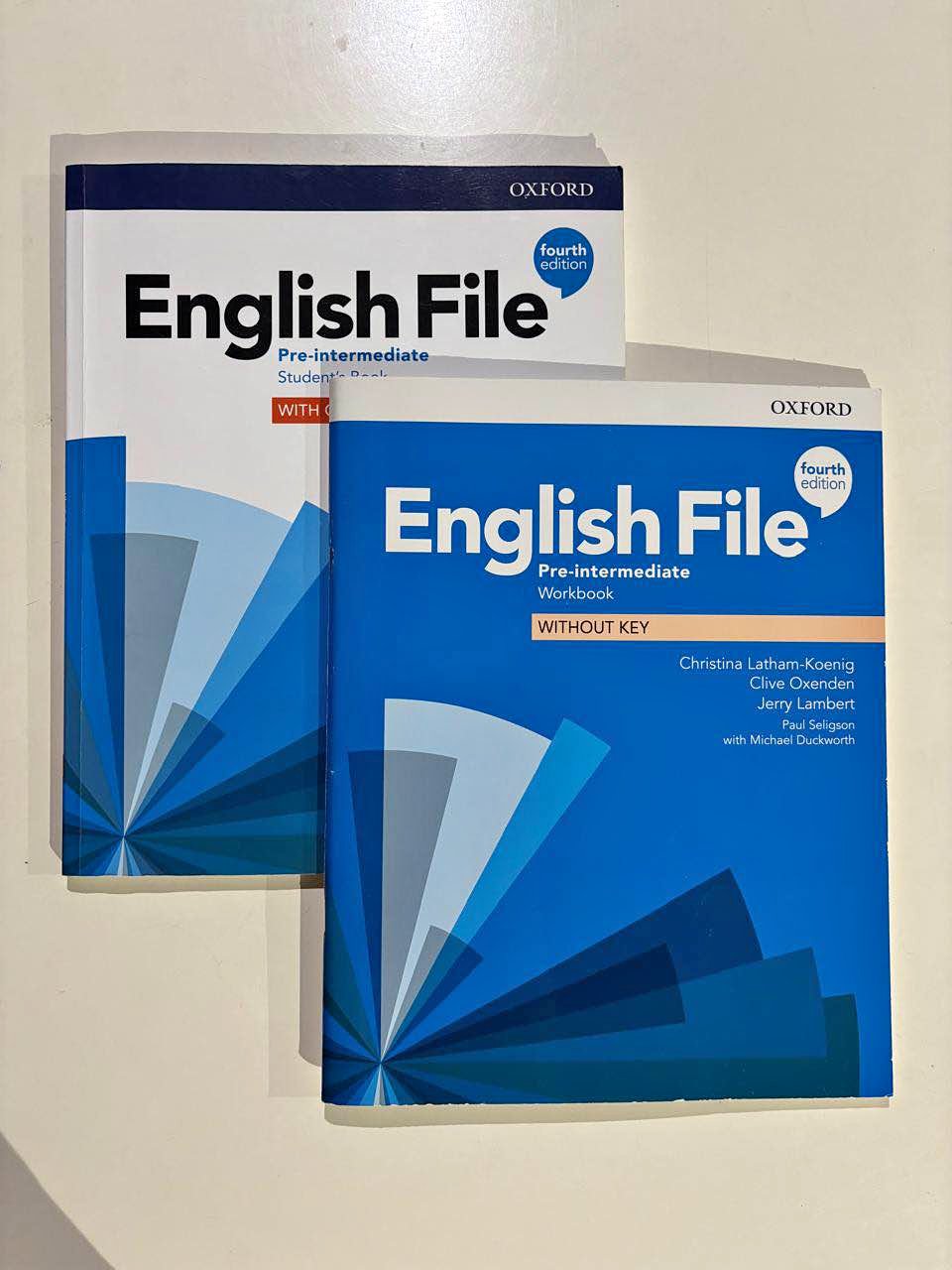 English File Pre Intermediate Student Book + Workbook - Books - San ...