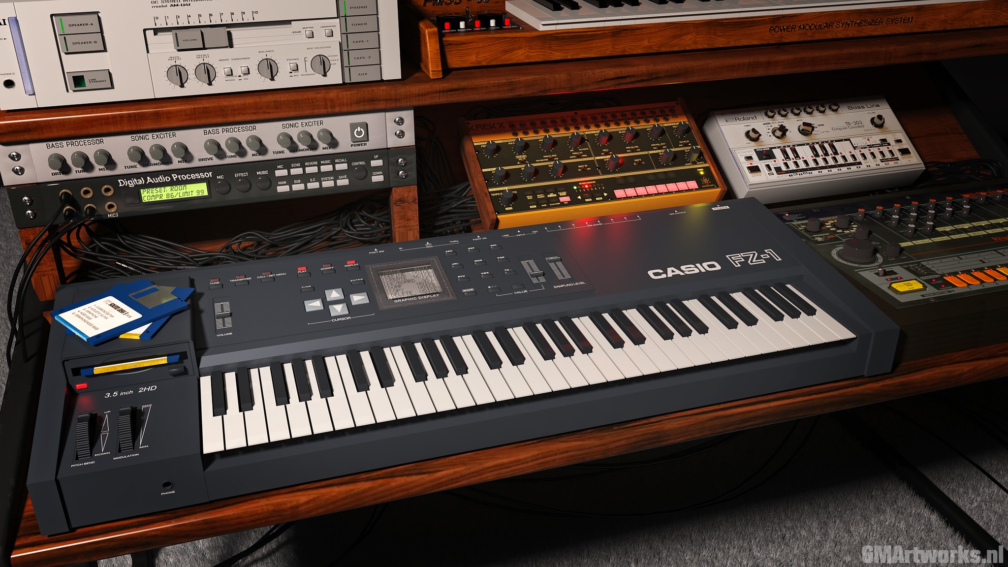 Casio FZ 1 synthesizer added to collection