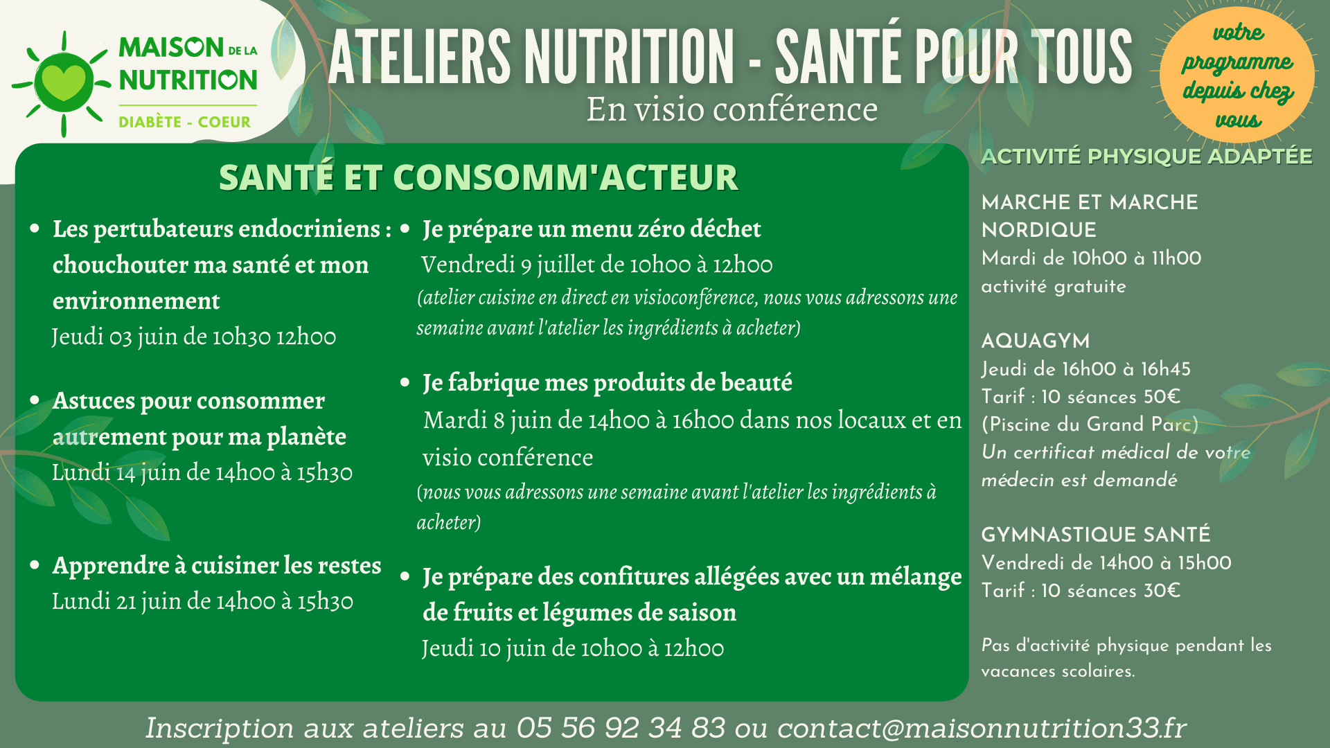 Faire... - Maison du Diabète et de la Nutrition Gironde