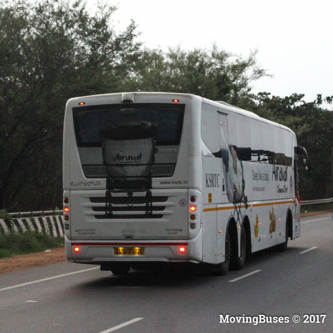 Moving - #bangalore to #mumbai #airavat #airvata #scaniabus # ...