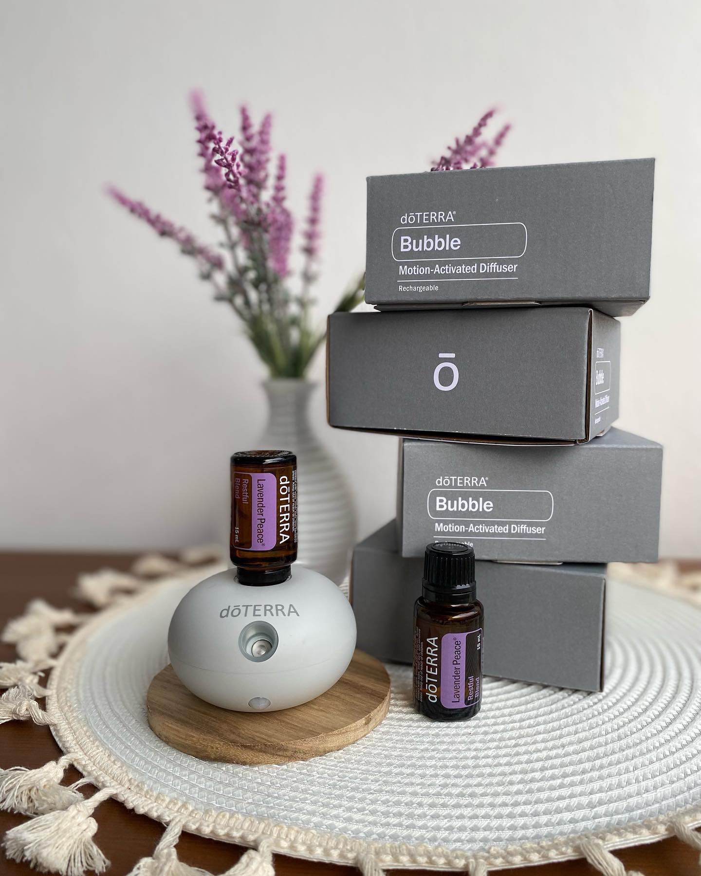 doTERRA Bubble Diffuser is a small yet powerful diffuser and it