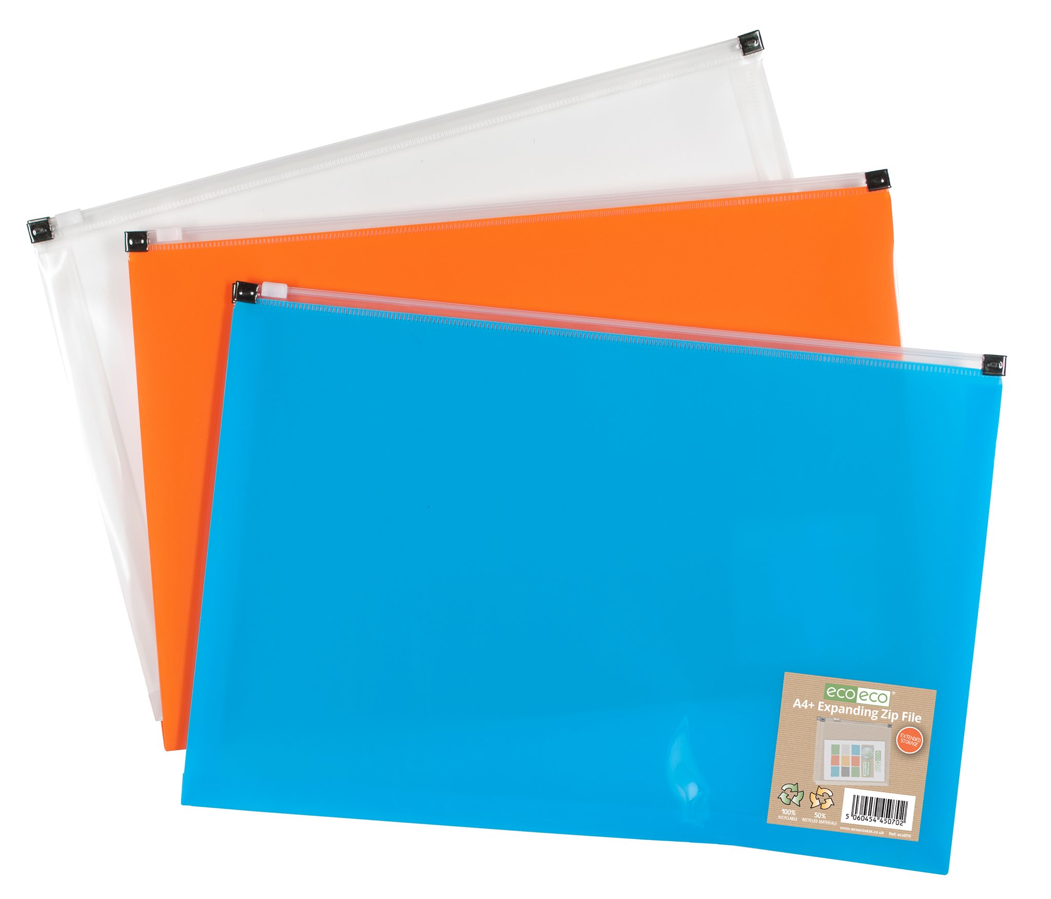 Our new A4+ expanding zip files are... - eco-eco stationery