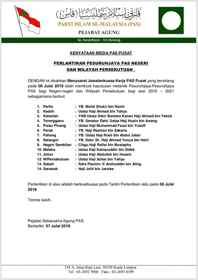 Pas Cawangan Sg Ramal Luar Publikacii Facebook